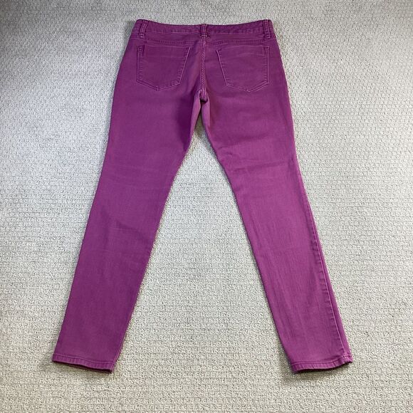 Mossimo Supply Co. Purple Skinny Jeans Premium Denim Womens Casual Pants - Picture 2 of 5